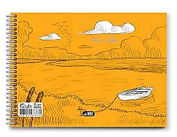 17×25 PP KAPAK SPİRALLİ RESİM DEFTERİ *12AD