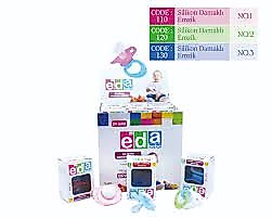 Eda Bebe Emzik 24 Adet 3 NUMARA