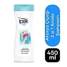 İpek Şampuan 2'si 1 Arada Normal Saçlar İçin Akasya Çiçeği 450 ml