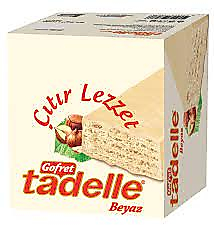 Tadelle Gofret Beyaz 35 g 24'lü