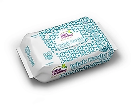 MİSS LADY ISLAK MENDİL 90LI MAVİ  *12AD