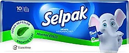 Selpak Mentollü Mendil 10 Adet