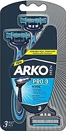 Arko Men Pro 3 Bıçaklı Tıraş Bıçağı3lü  6'adet