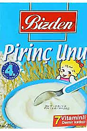 Bizden Sade Pirinç Unu  VİTAMİNLİ 250 GR. 12ADET