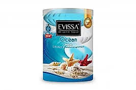 Evissa katı sabun pvc ocean- 4*100gr