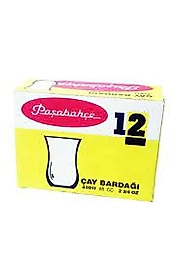 PAŞABAHÇE SARI KAHVECİ 12 Lİ ÇAY BARDAĞI 6LI PAKET