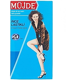 Müjde Çorap Lastikli 500/SİYAH - 6'Lı Paket