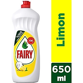 Fairy Sıvı B.Deterjanı Limon 650 ml 20 ad