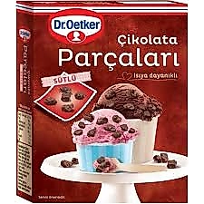 Dr.Oetker Çikolata Parçaları Sütlü 70Gr*12