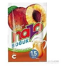 Nazo Şeftali Aromalı Içecek Tozu 9 gr 24'lü