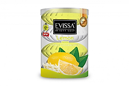 Evissa katı sabun pvc lemon  4*100gr