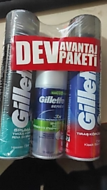 GİLLETE DEV AVANTAJ PAKETİ 3LÜ SET